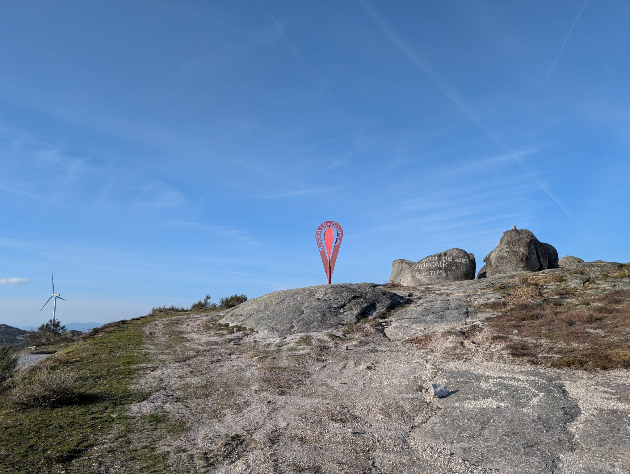 Vista natural na região