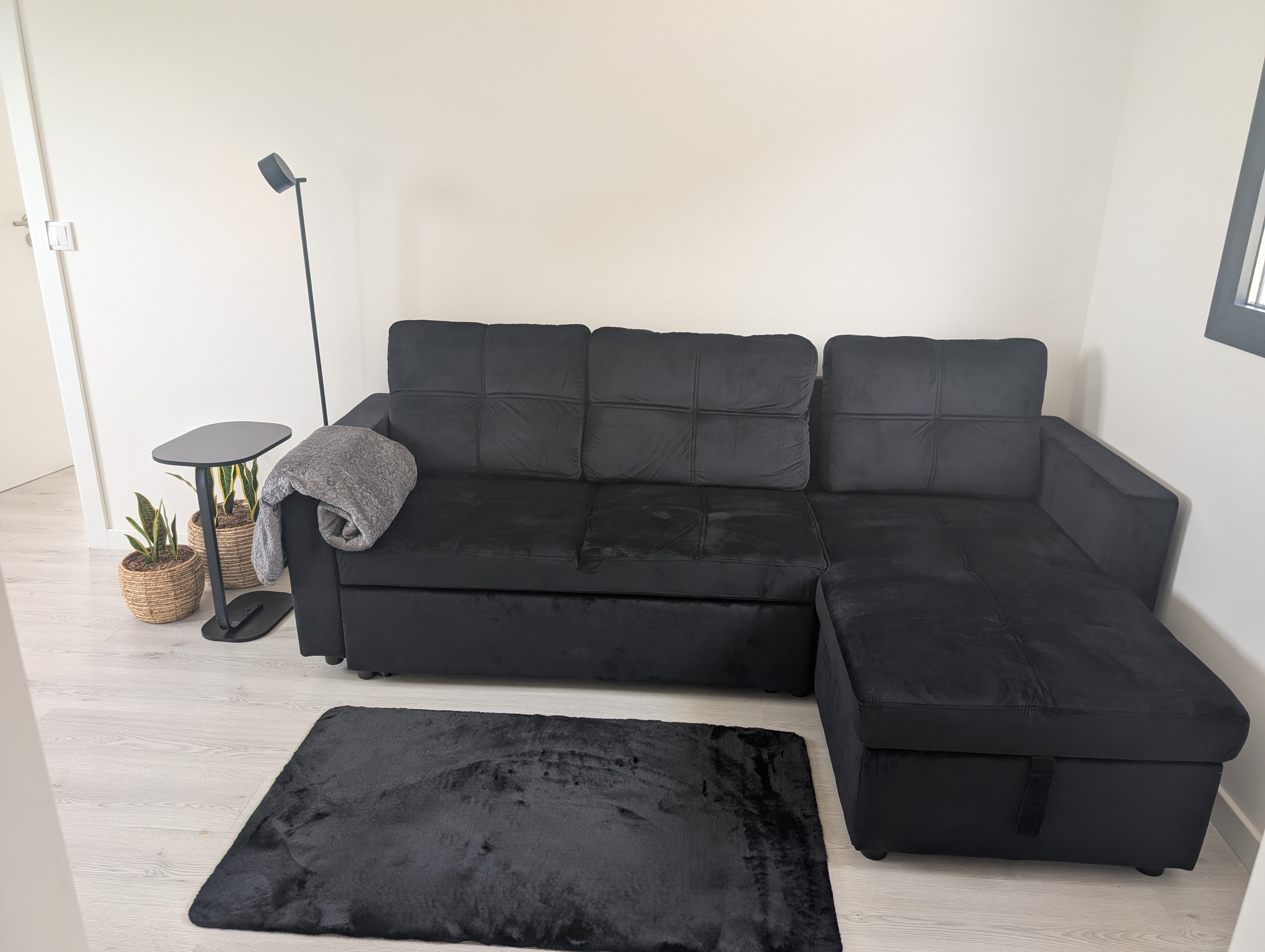 Sala confortável para hóspedes